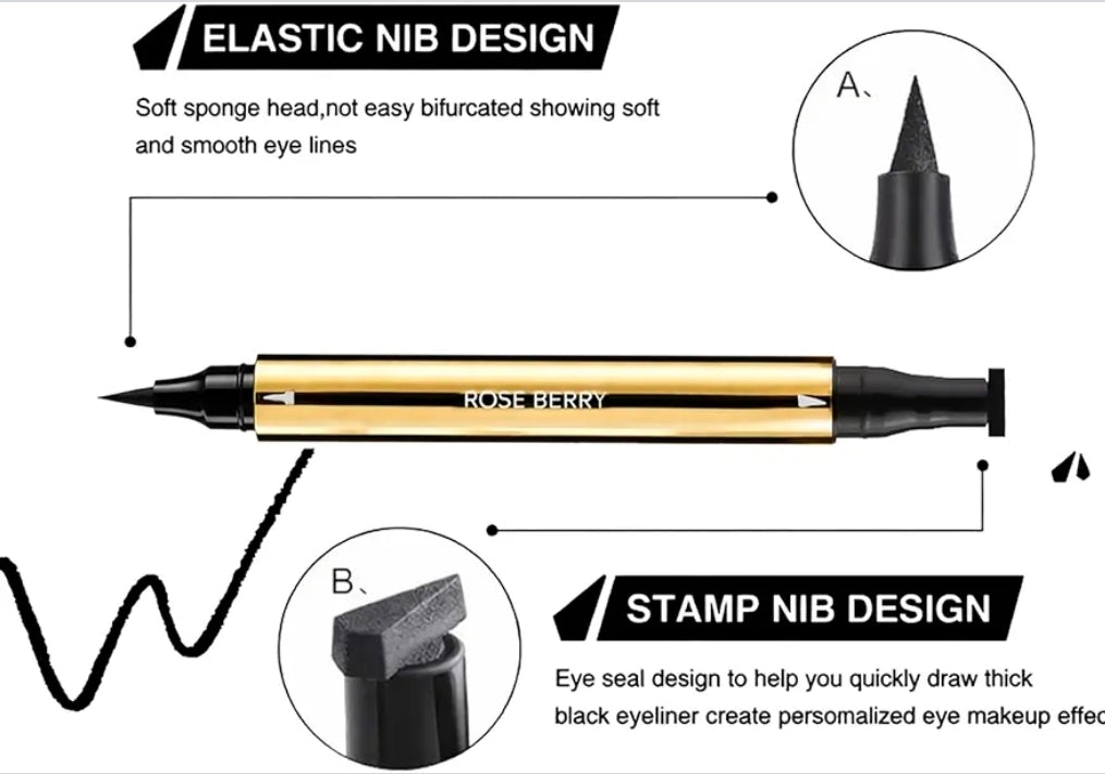 Rose Berry - Eyeliner Stamp Pen
