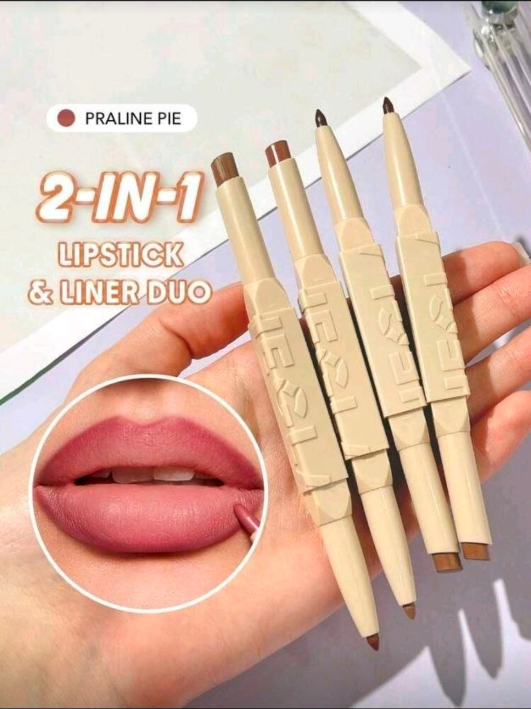 Sheglam - Lipstick and liner duo 2-in-1