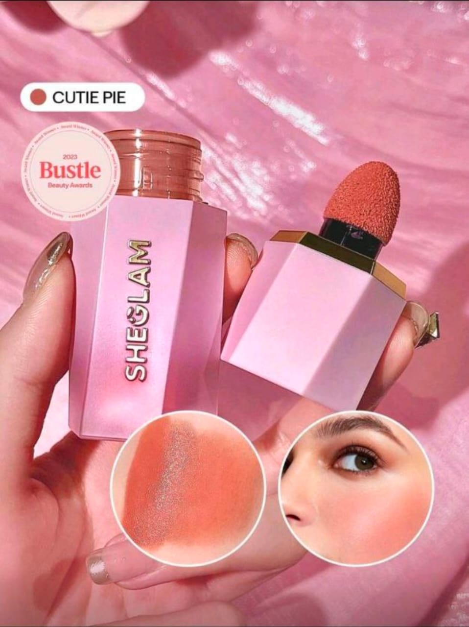 Sheglam - Color Bloom Liquid Blush with a matte finish.