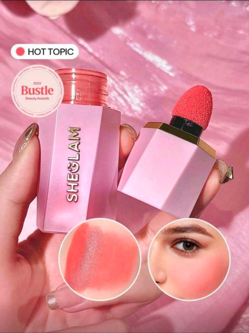 Sheglam - Color Bloom Liquid Blush with a matte finish.
