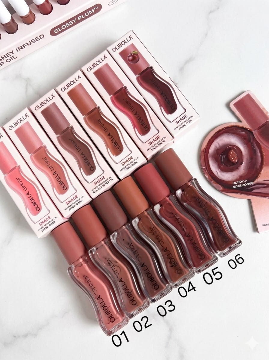 Olibolla - Honey Infused Glossy Lip Oil