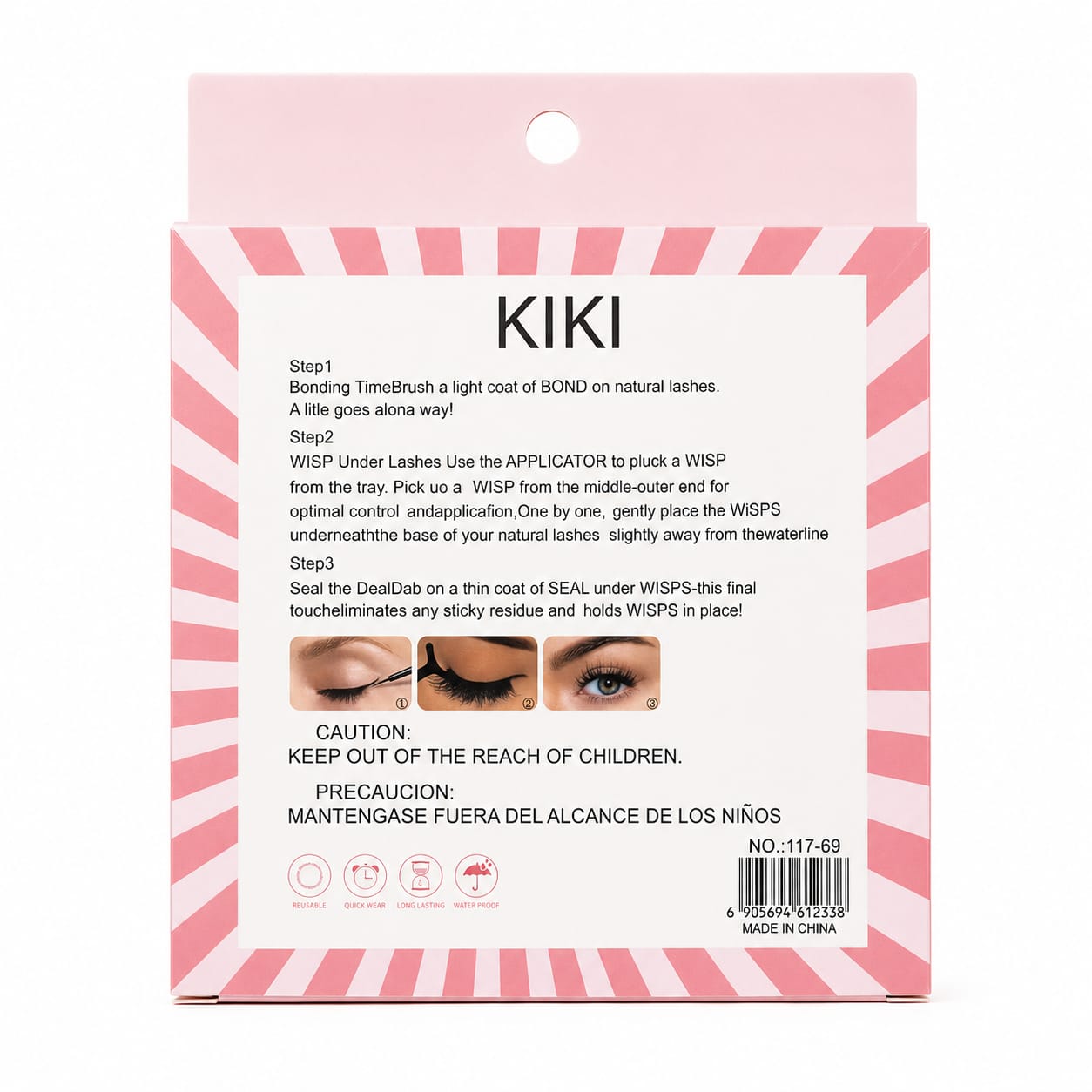 Kiki Proffessional Eyelashes