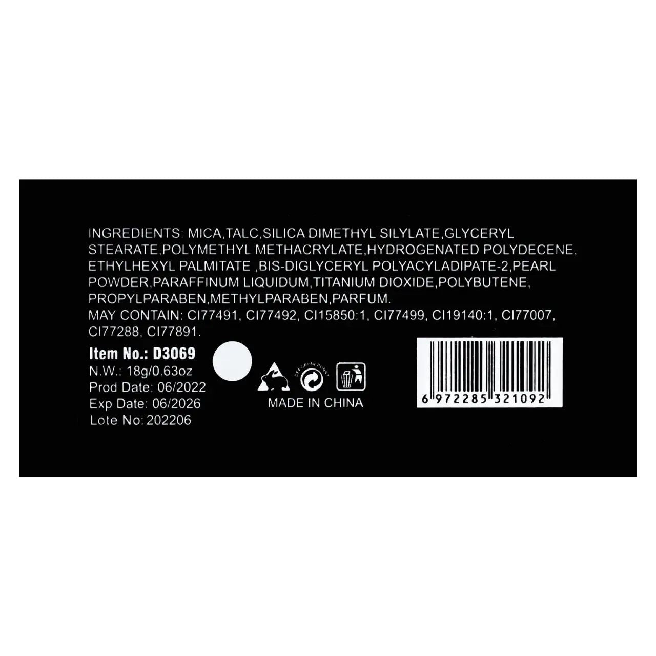 Dodo Girl - Diamond Eyeshadow Palette