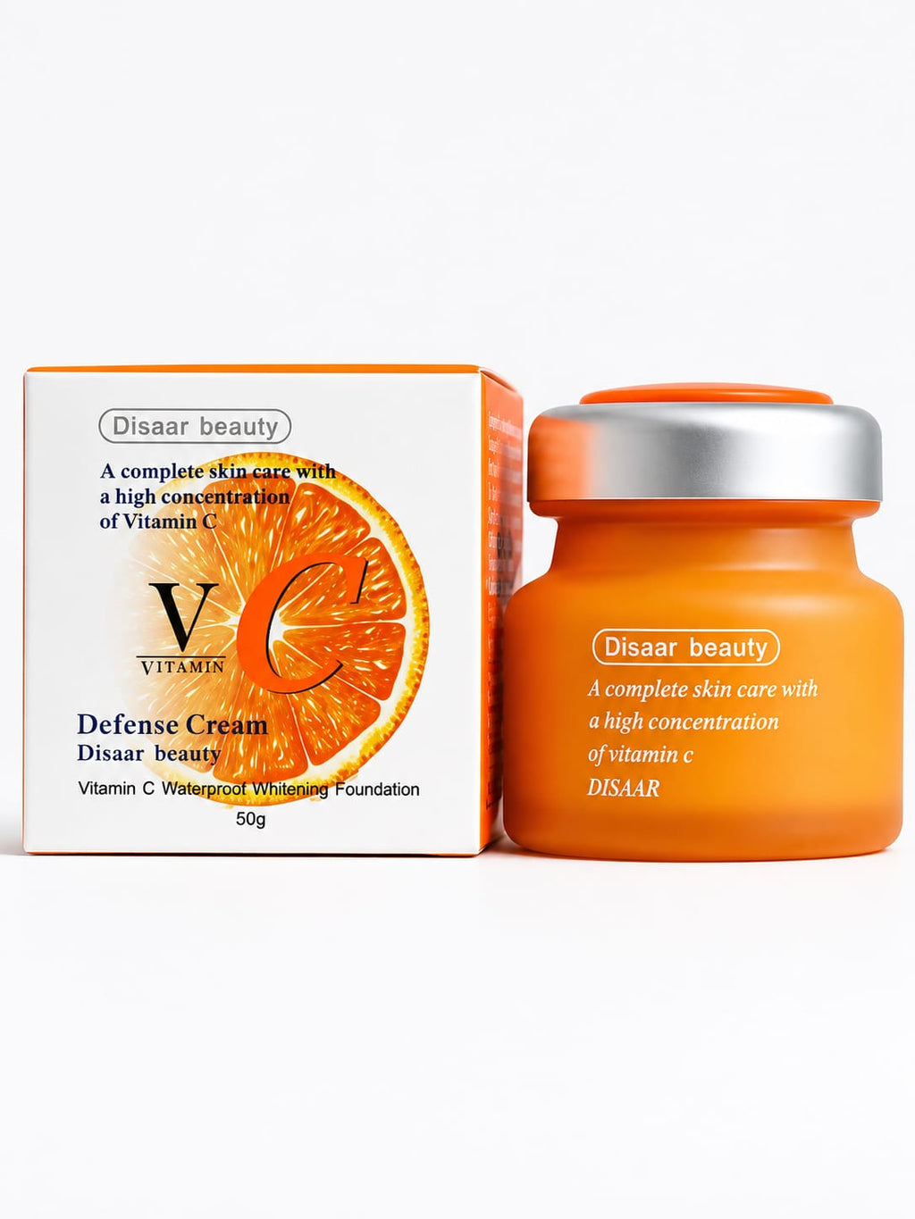 Disaar Vitamin C Waterproof Whitening Foundation - 50 G