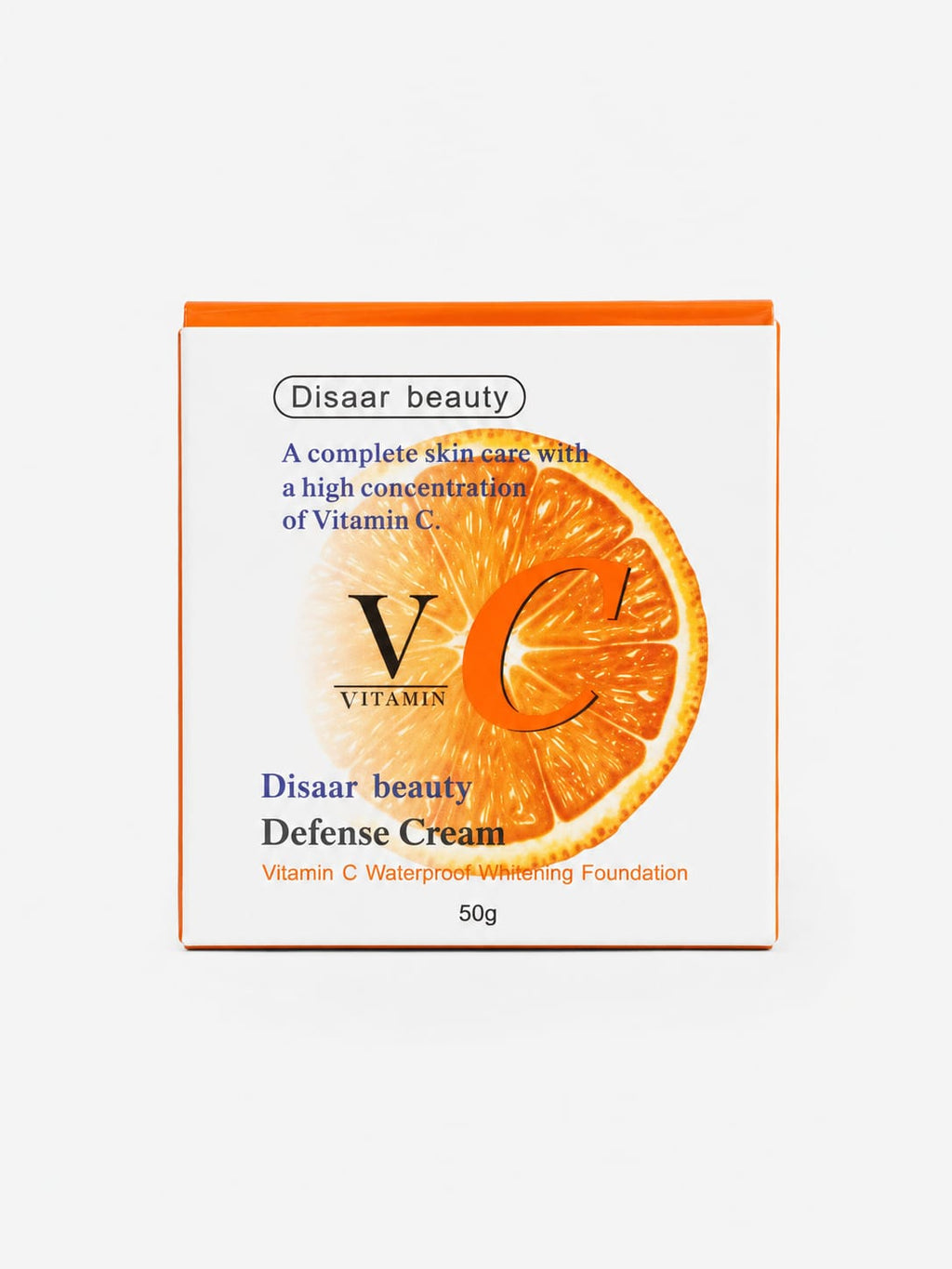 Disaar Vitamin C Waterproof Whitening Foundation - 50 G