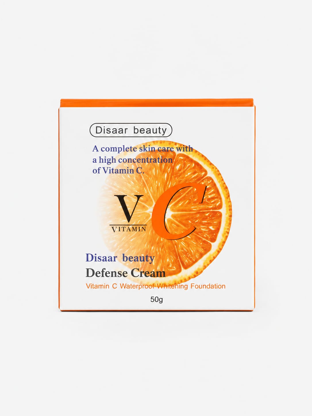Disaar Vitamin C Waterproof Whitening Foundation - 50 G