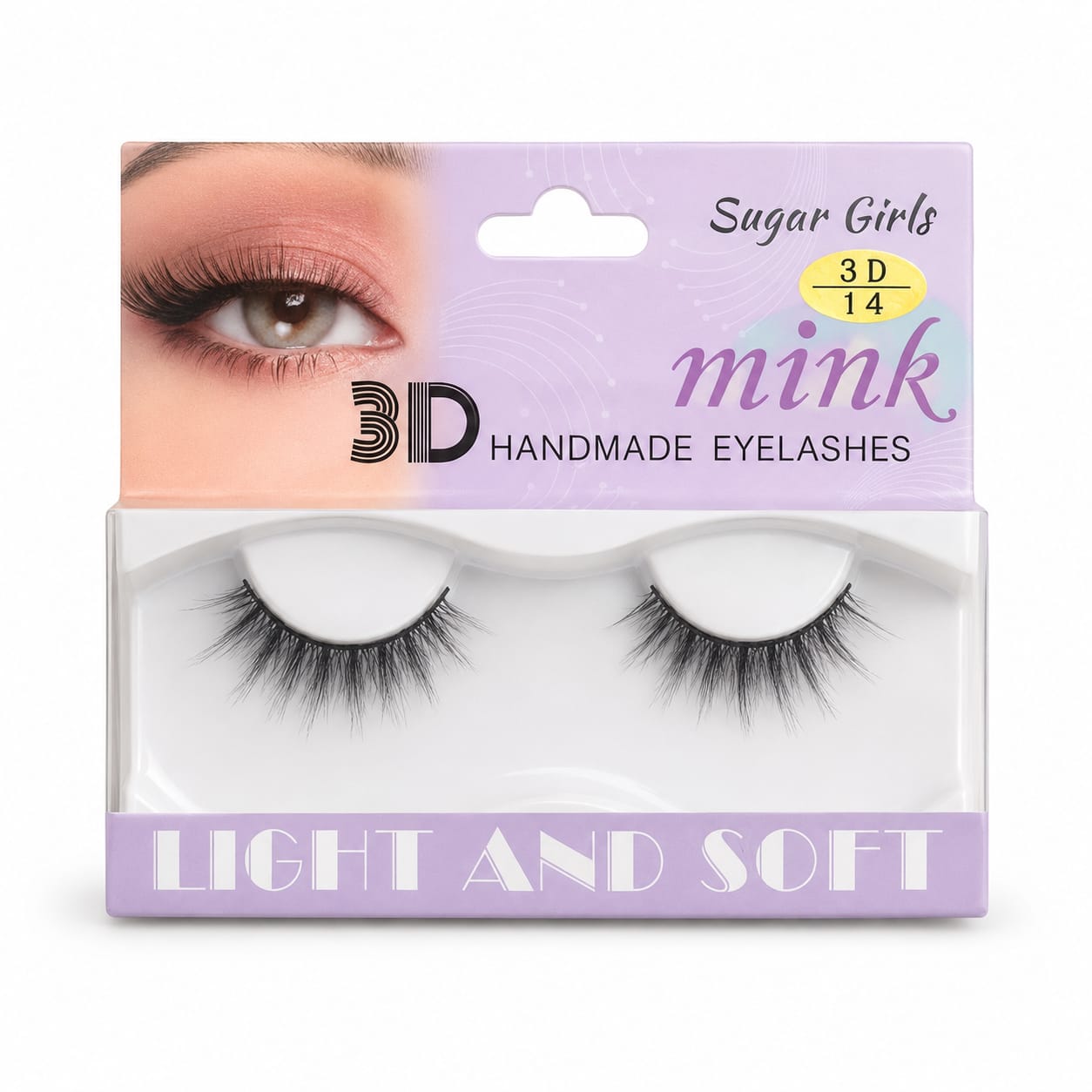 Sugar Girls - Mink 3D Handmade Eyelashes - 3D/14