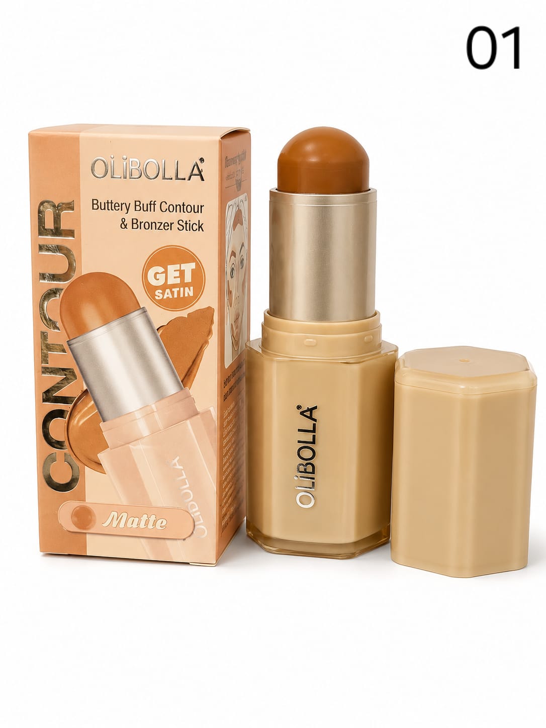 Olibolla Buttery Buff Contour and Bronzer Stick