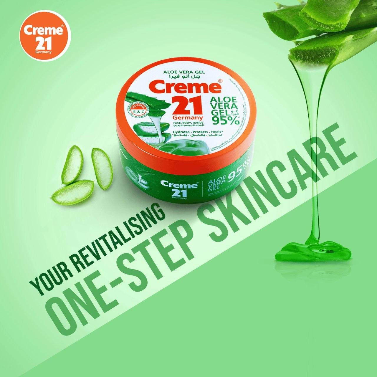 Creme 21 Aloe Vera Gel - Made in Germany
