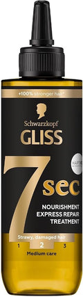 Schwarzkopf Gliss Express 7 Sec Nutritive Repair Oil 200ml