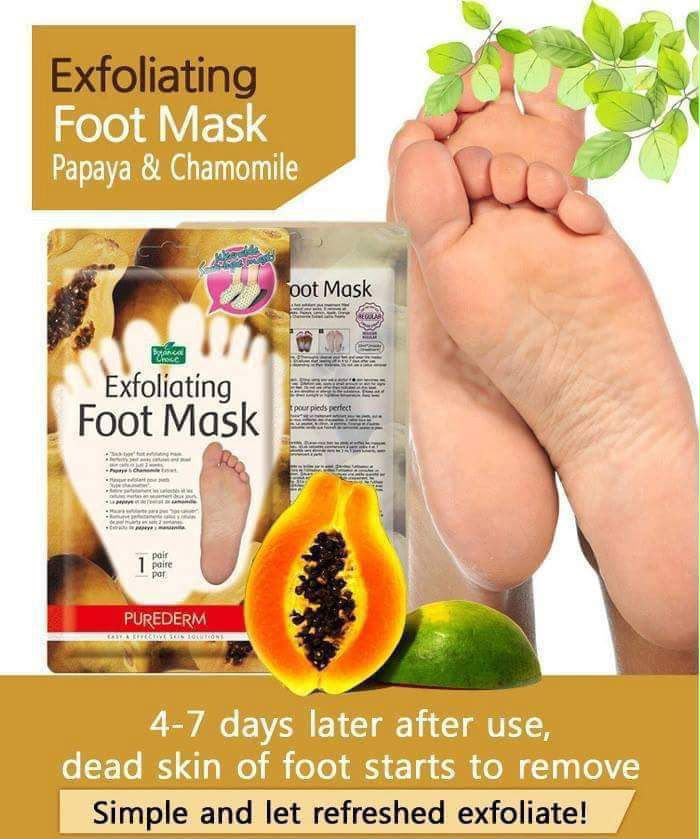 Purederm Botanical Choice Exfoliating Foot Mask