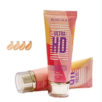 Rose Gold - Hydrating Ultra HD Full Coverage Foundation