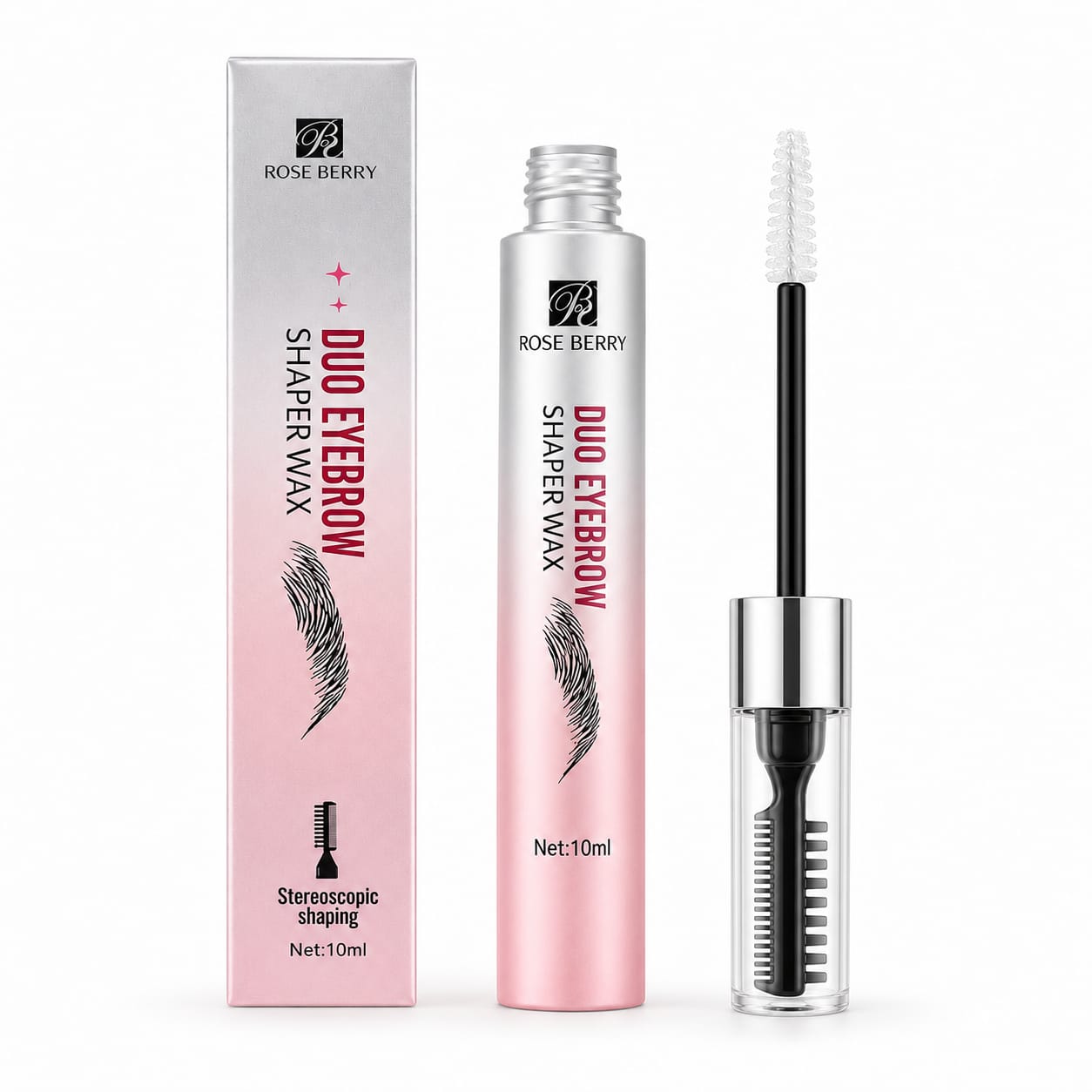 Roseberry - Duo Eyebrow Shaper Wax - Stereoscopic Shaping