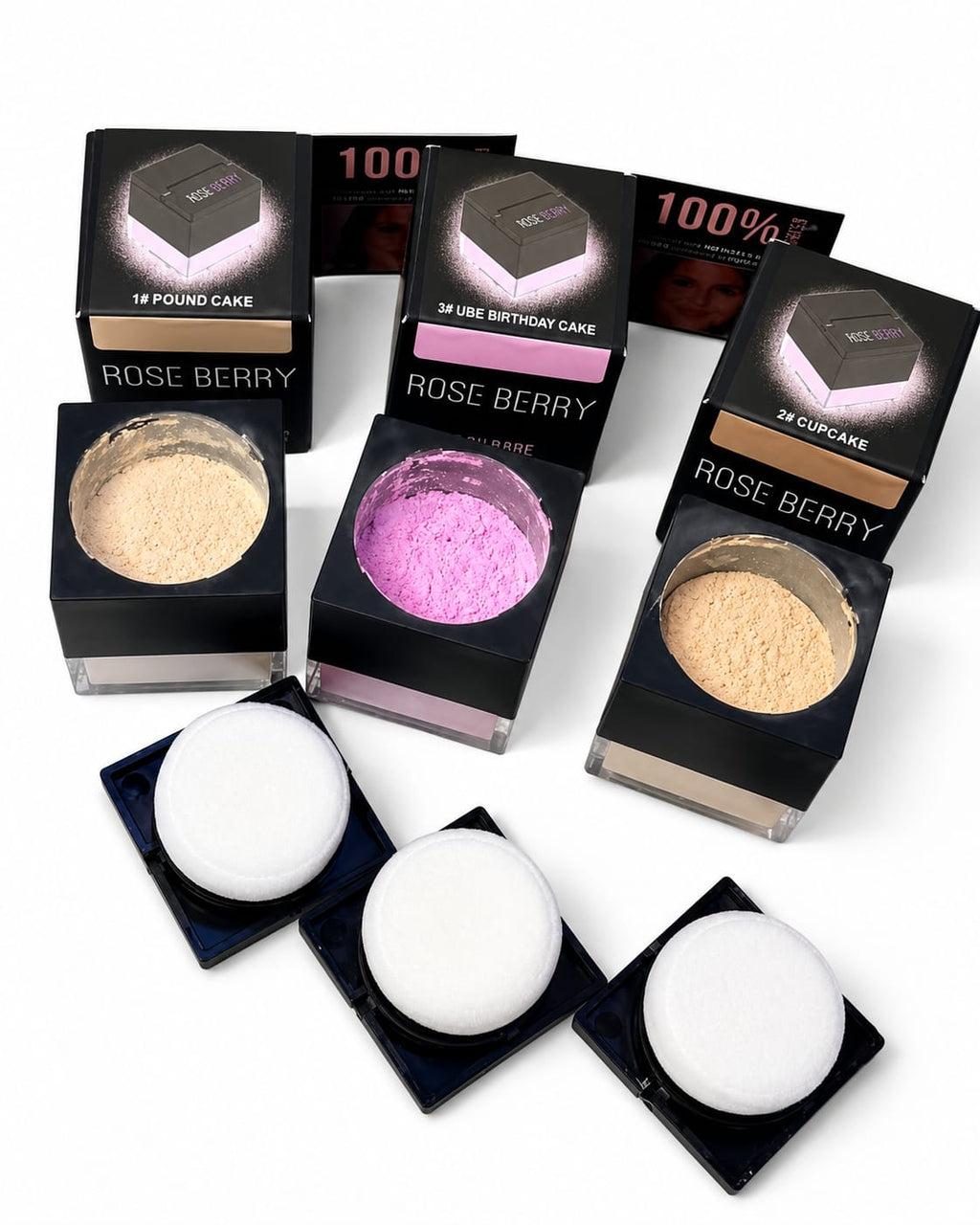 Roseberry - Easy Bare Mini Loose Baking & Setting Powder