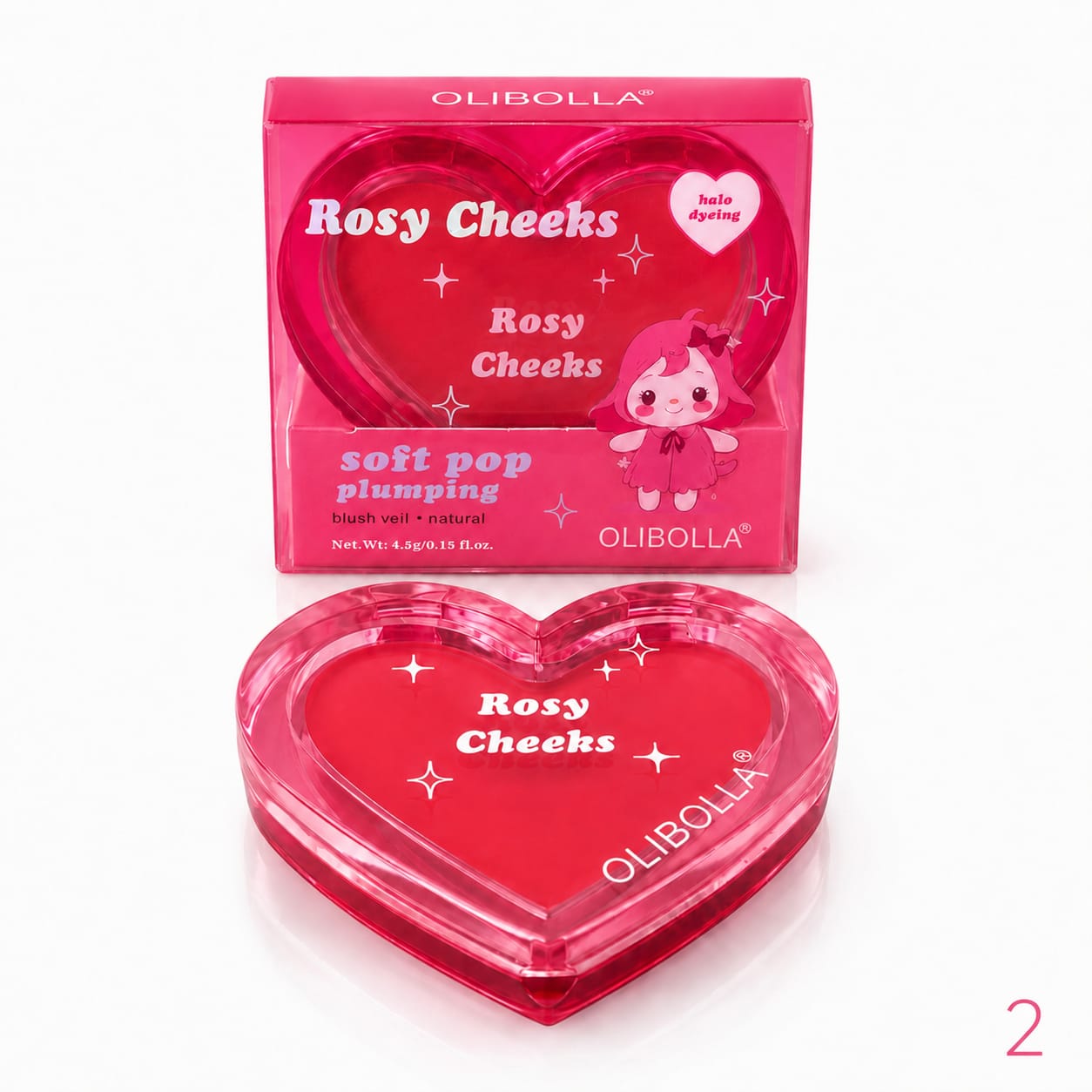 Olibolla Rosy Cheeks Blush