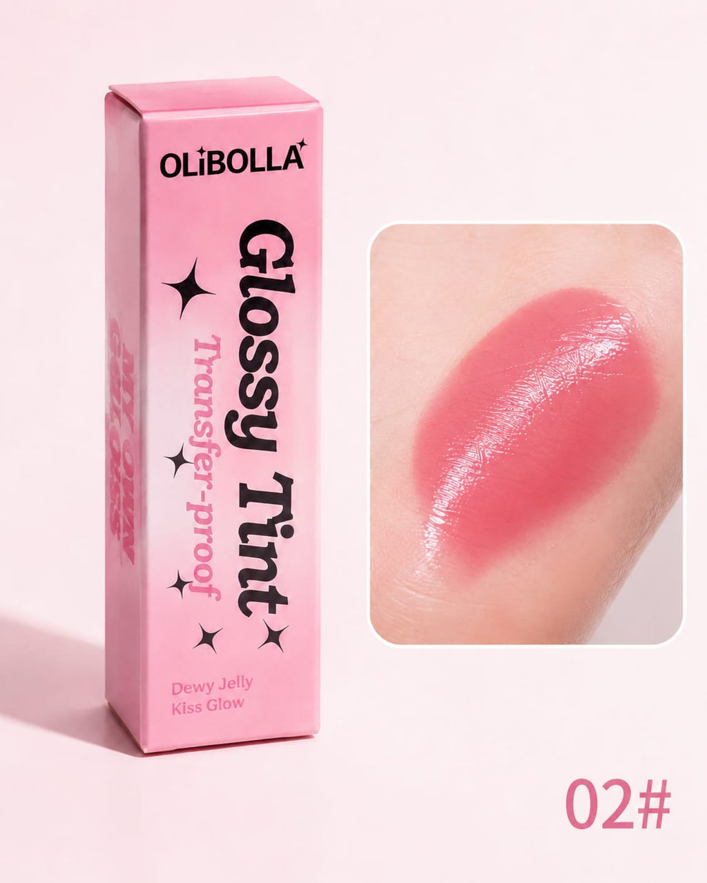 Olibolla Glossy Tint Dewy Jelly Kiss Glow -Transfer Proof-