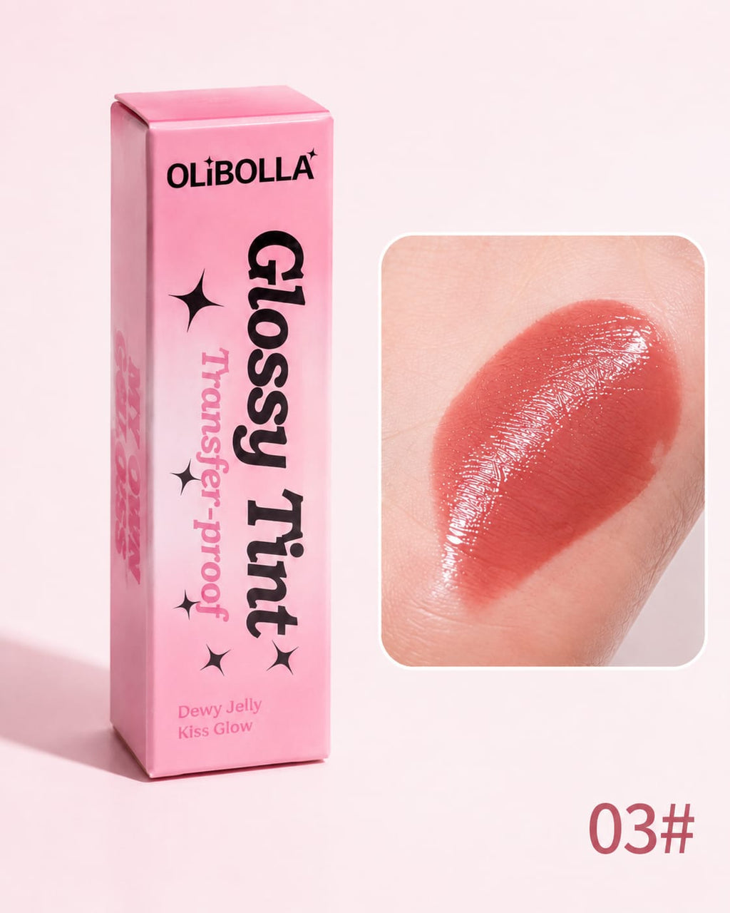 Olibolla Glossy Tint Dewy Jelly Kiss Glow -Transfer Proof-