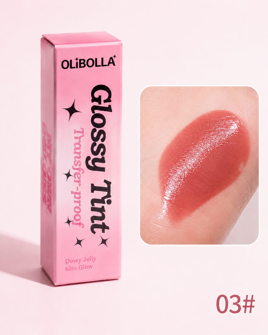 Olibolla Glossy Tint Dewy Jelly Kiss Glow -Transfer Proof-