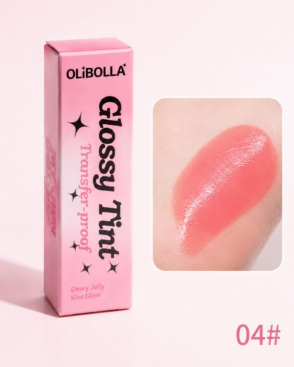 Olibolla Glossy Tint Dewy Jelly Kiss Glow -Transfer Proof-