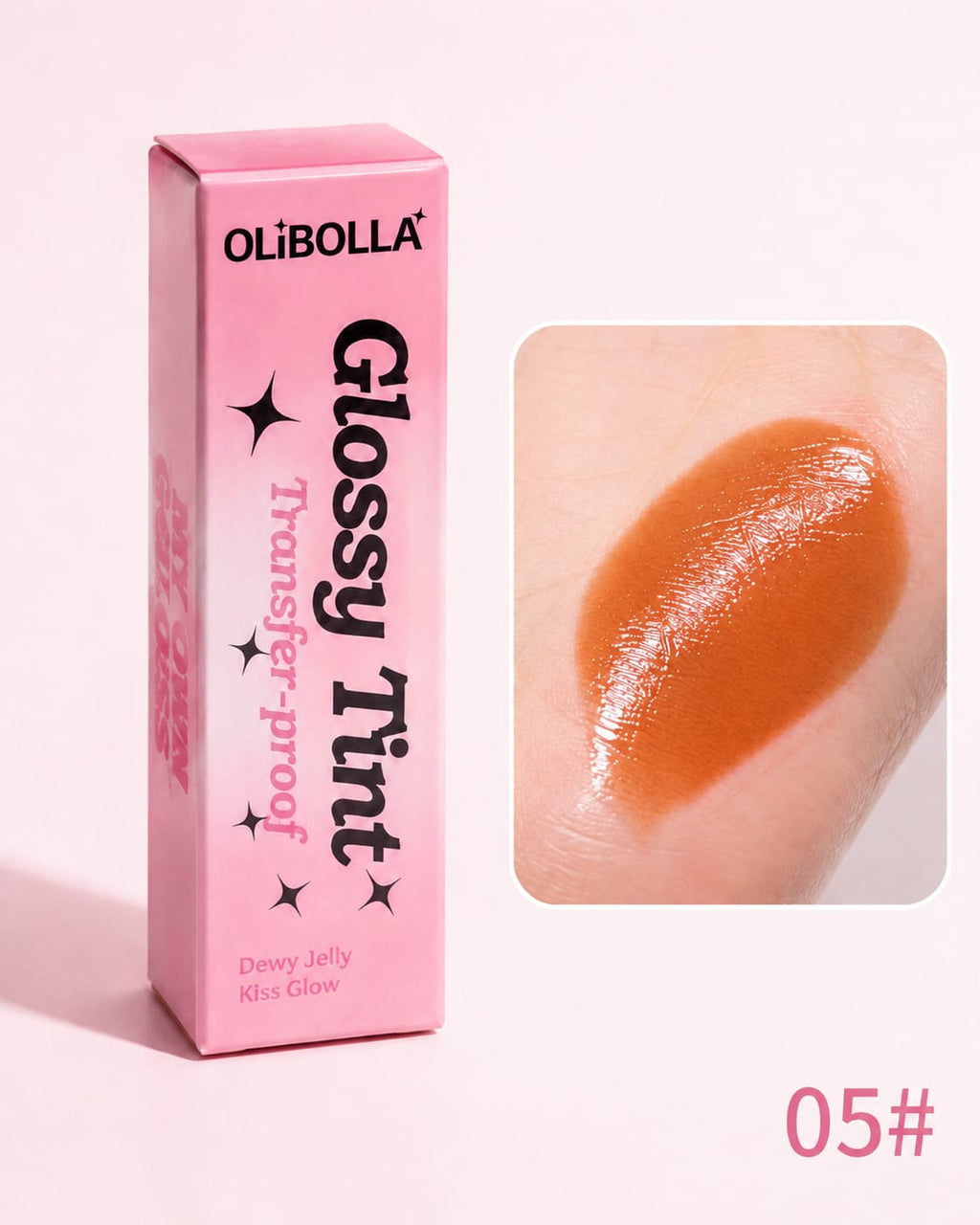 Olibolla Glossy Tint Dewy Jelly Kiss Glow -Transfer Proof-