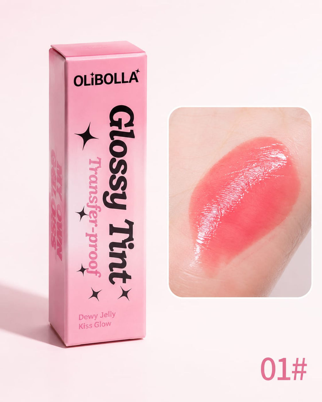 Olibolla Glossy Tint Dewy Jelly Kiss Glow -Transfer Proof-