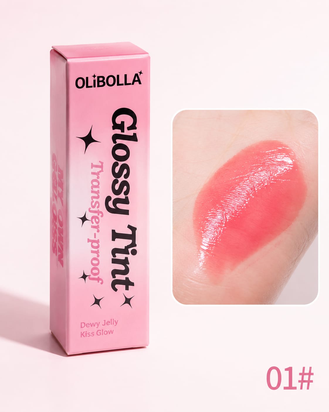 Olibolla Glossy Tint Dewy Jelly Kiss Glow -Transfer Proof-