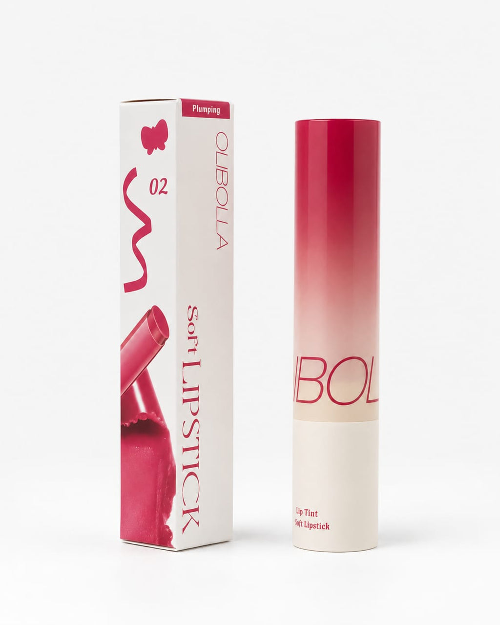 Soft Lipstick, Plumping Lip Tint, 2.8g