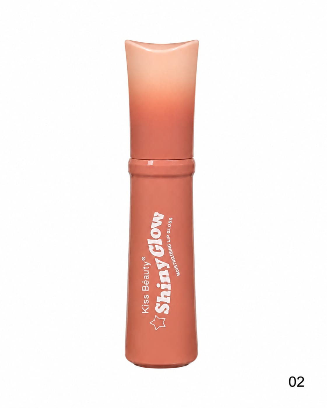 kiss beauty - shiny glow - moisturizing lip gloss