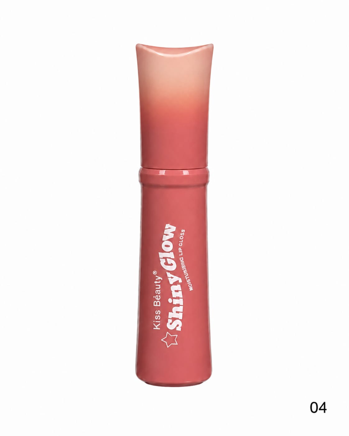 kiss beauty - shiny glow - moisturizing lip gloss