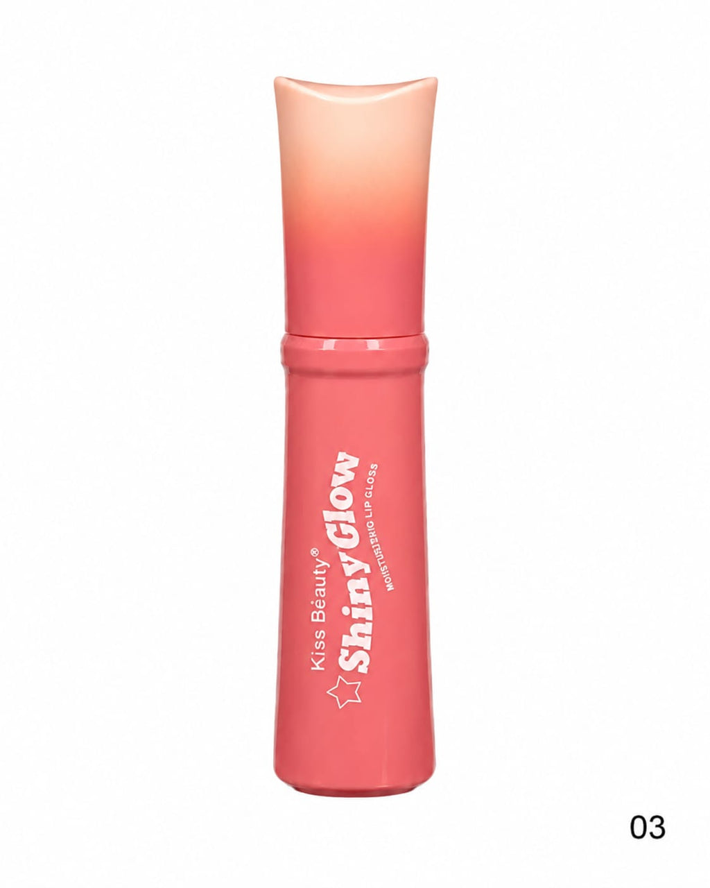 kiss beauty - shiny glow - moisturizing lip gloss