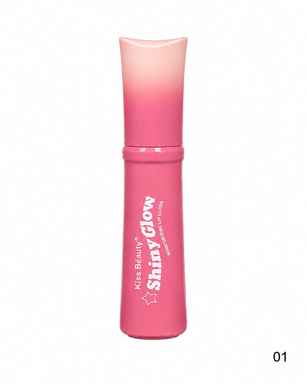 kiss beauty - shiny glow - moisturizing lip gloss