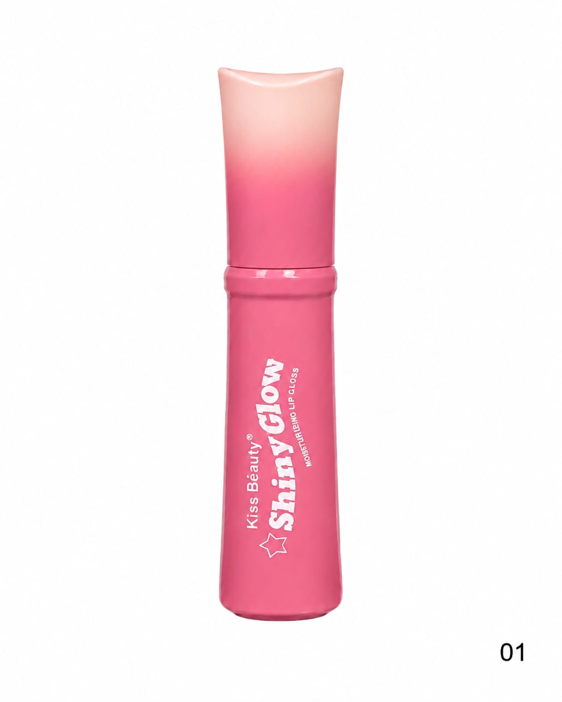 kiss beauty - shiny glow - moisturizing lip gloss