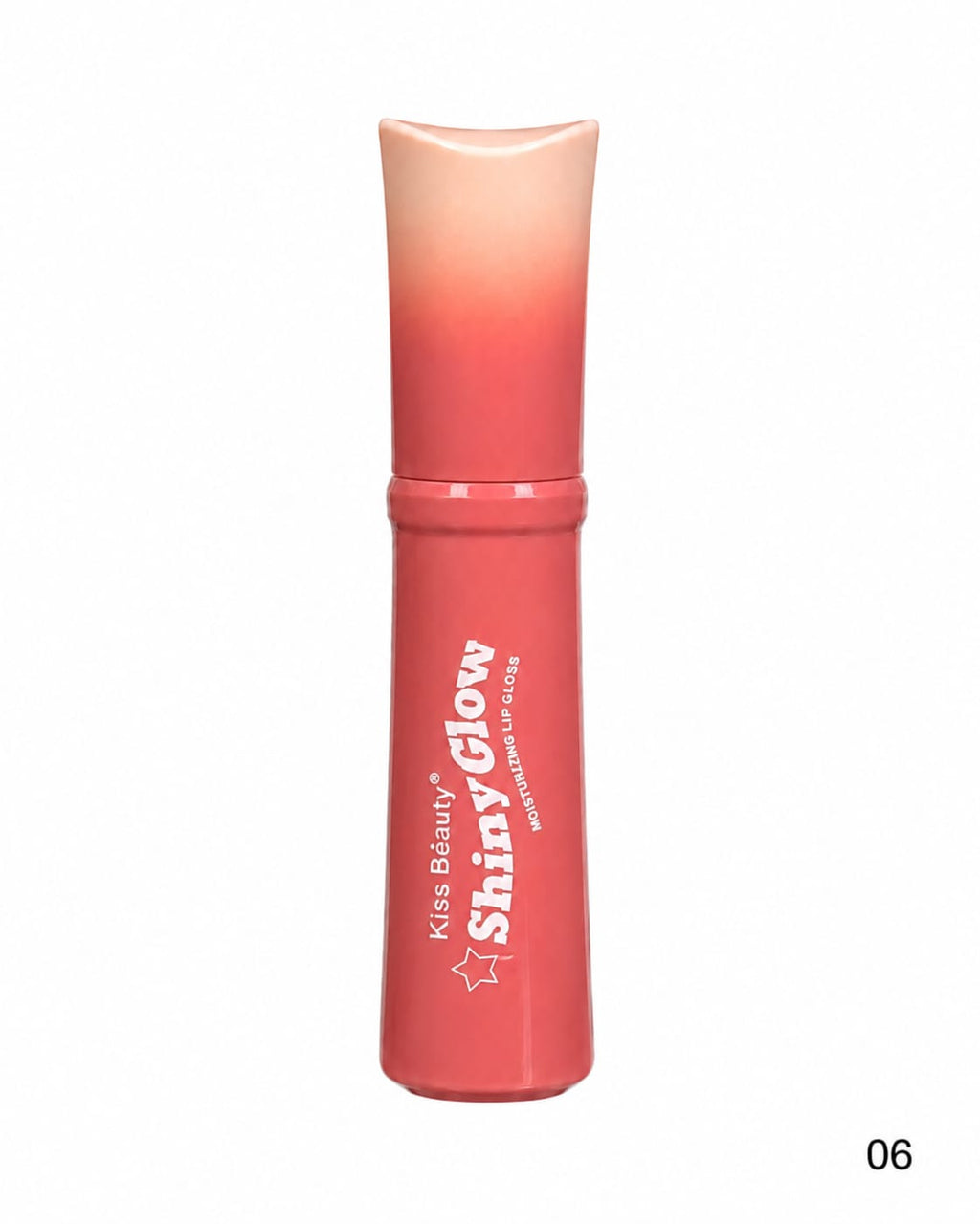 kiss beauty - shiny glow - moisturizing lip gloss