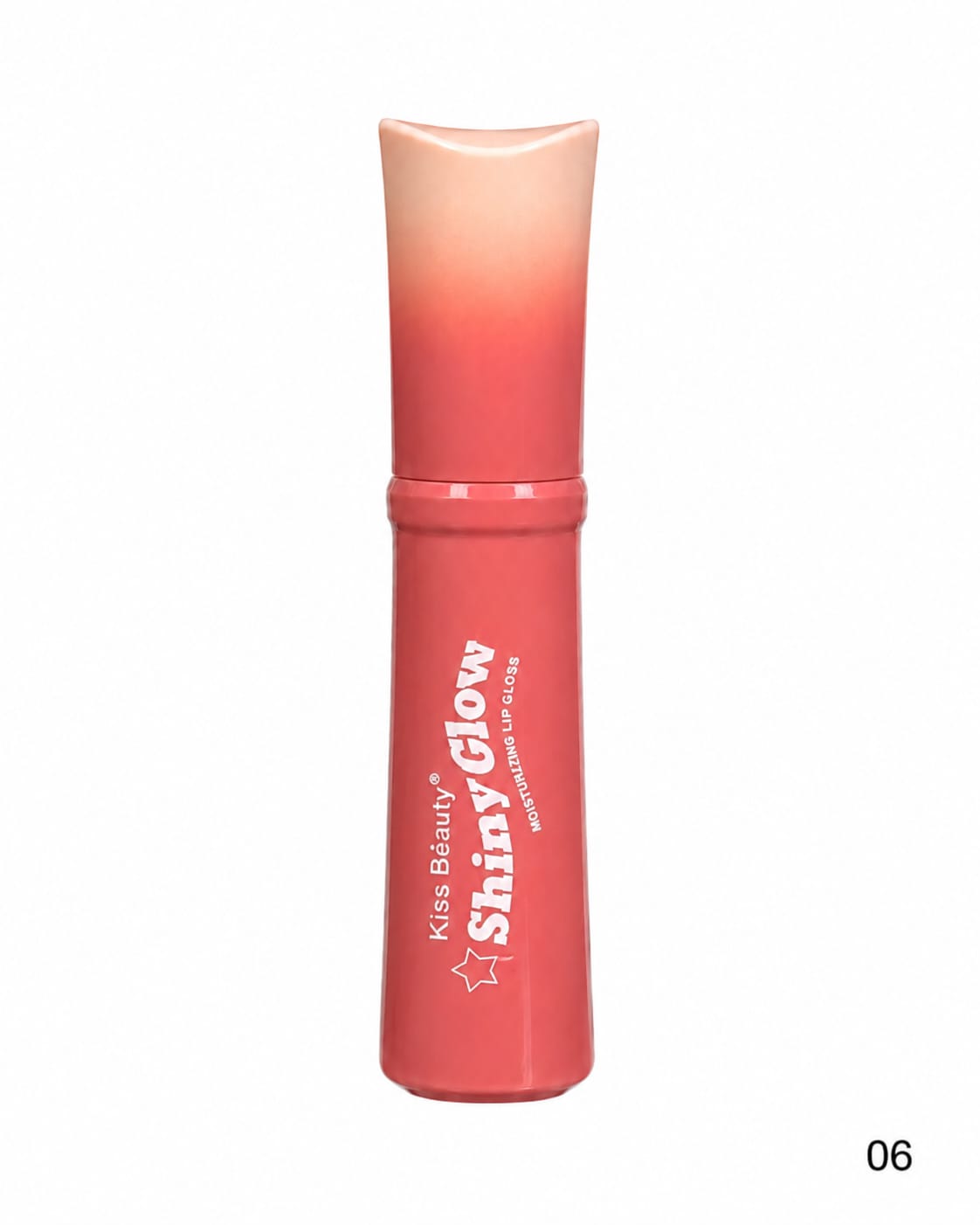 kiss beauty - shiny glow - moisturizing lip gloss