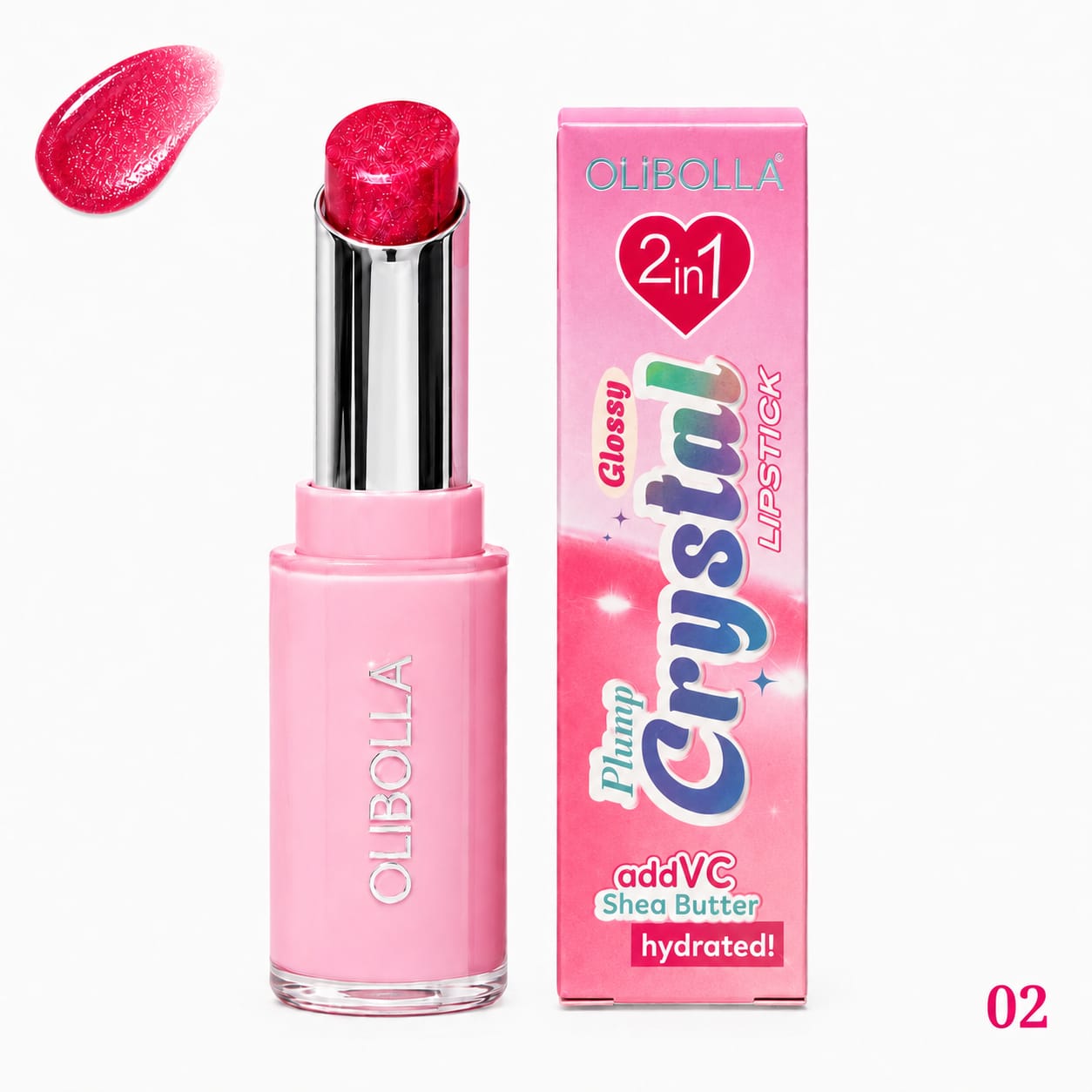 Olibolla - Plump Crystal - Lipstick