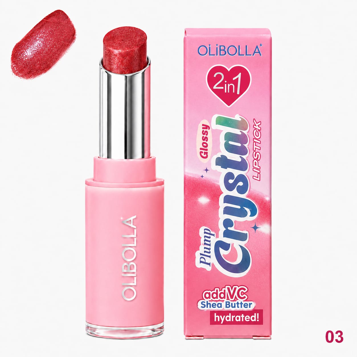 Olibolla - Plump Crystal - Lipstick