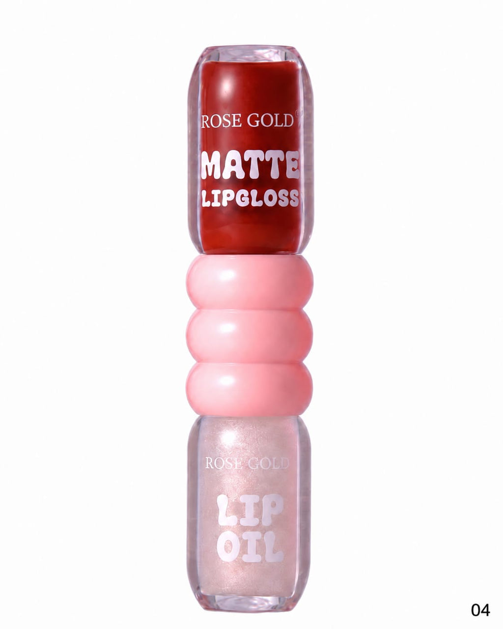 Rose Gold - Matte Lip Gloss & Lip Oil