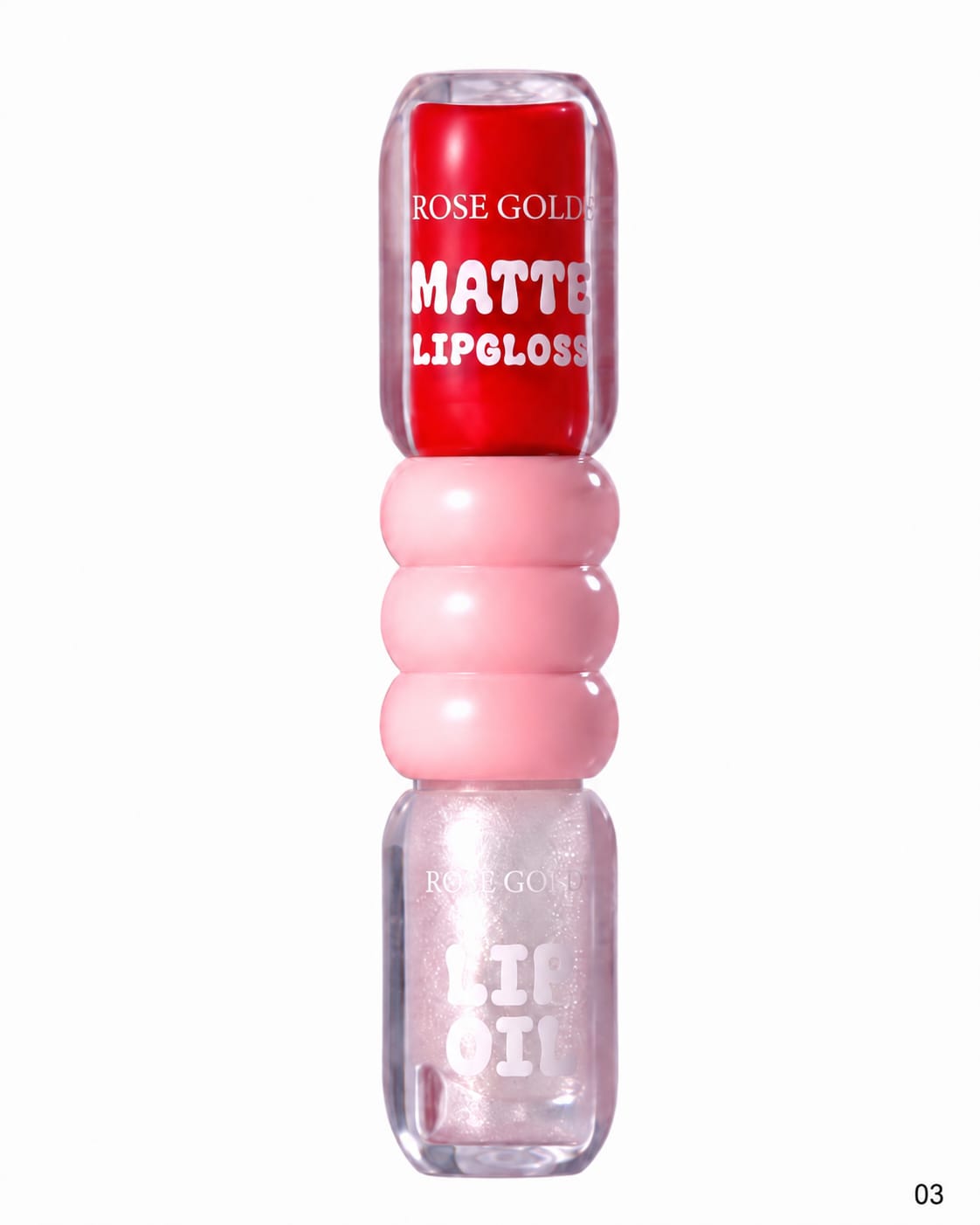 Rose Gold - Matte Lip Gloss & Lip Oil