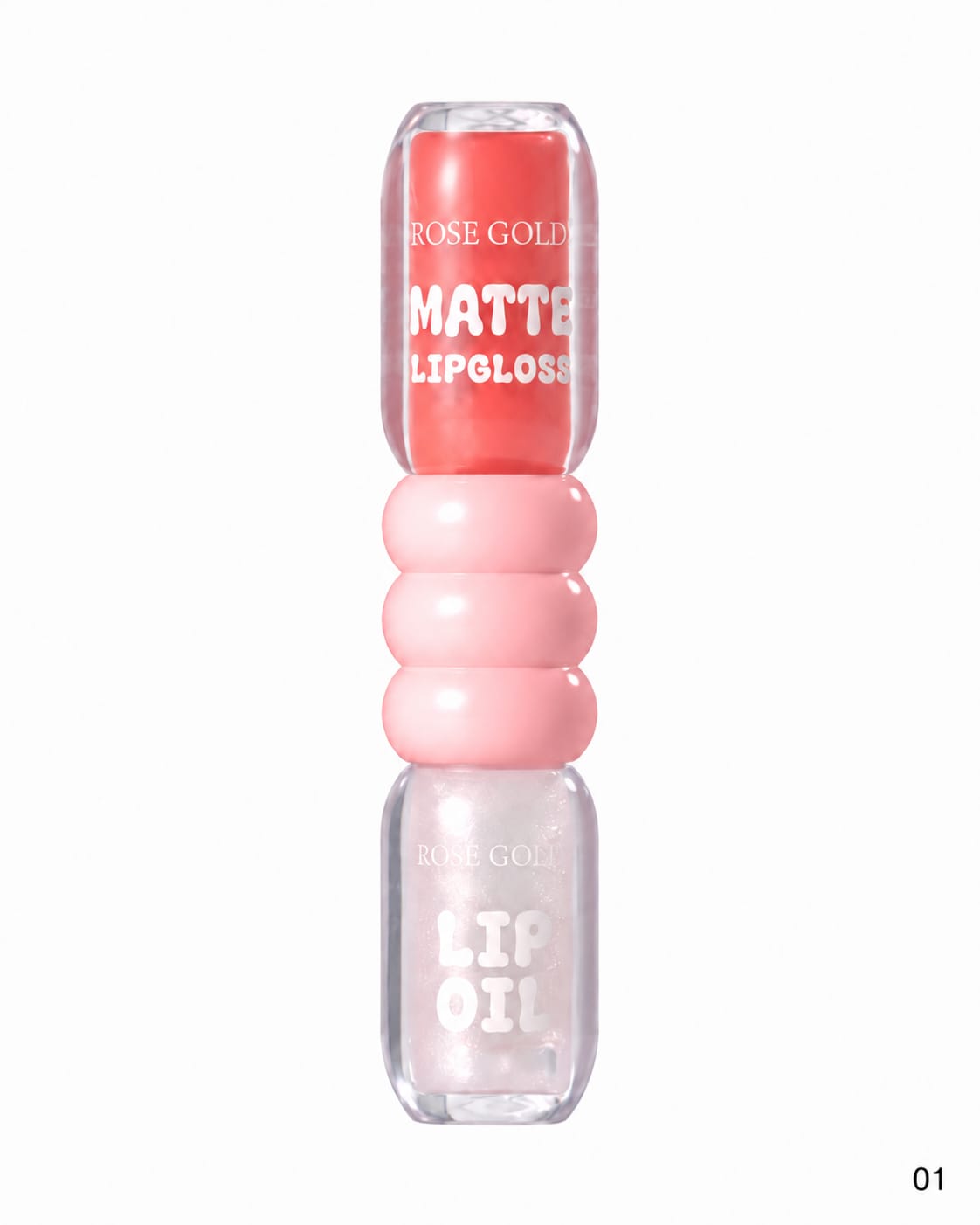 Rose Gold - Matte Lip Gloss & Lip Oil