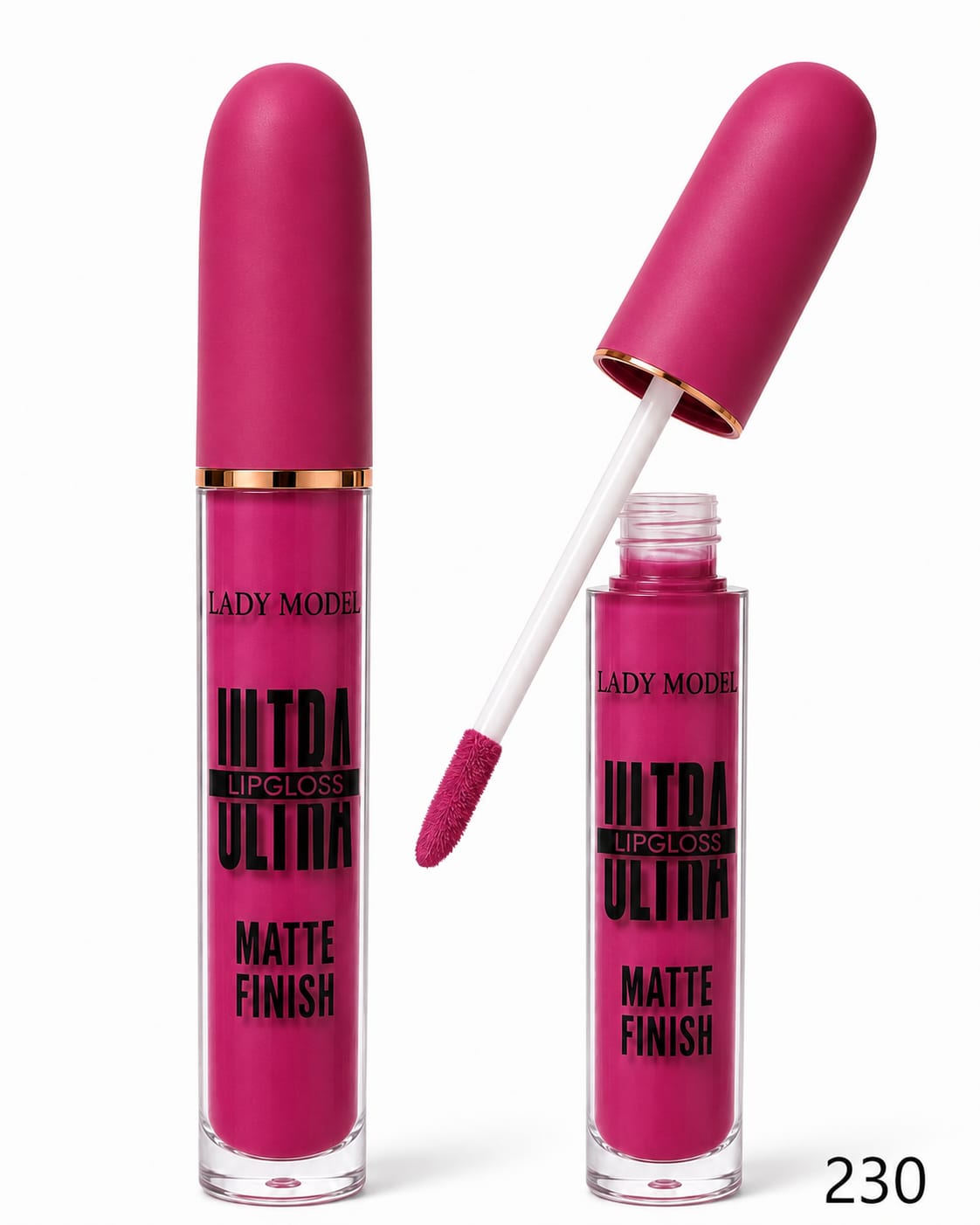 Lady Model - Ultra Lipgloss - Matte Finish
