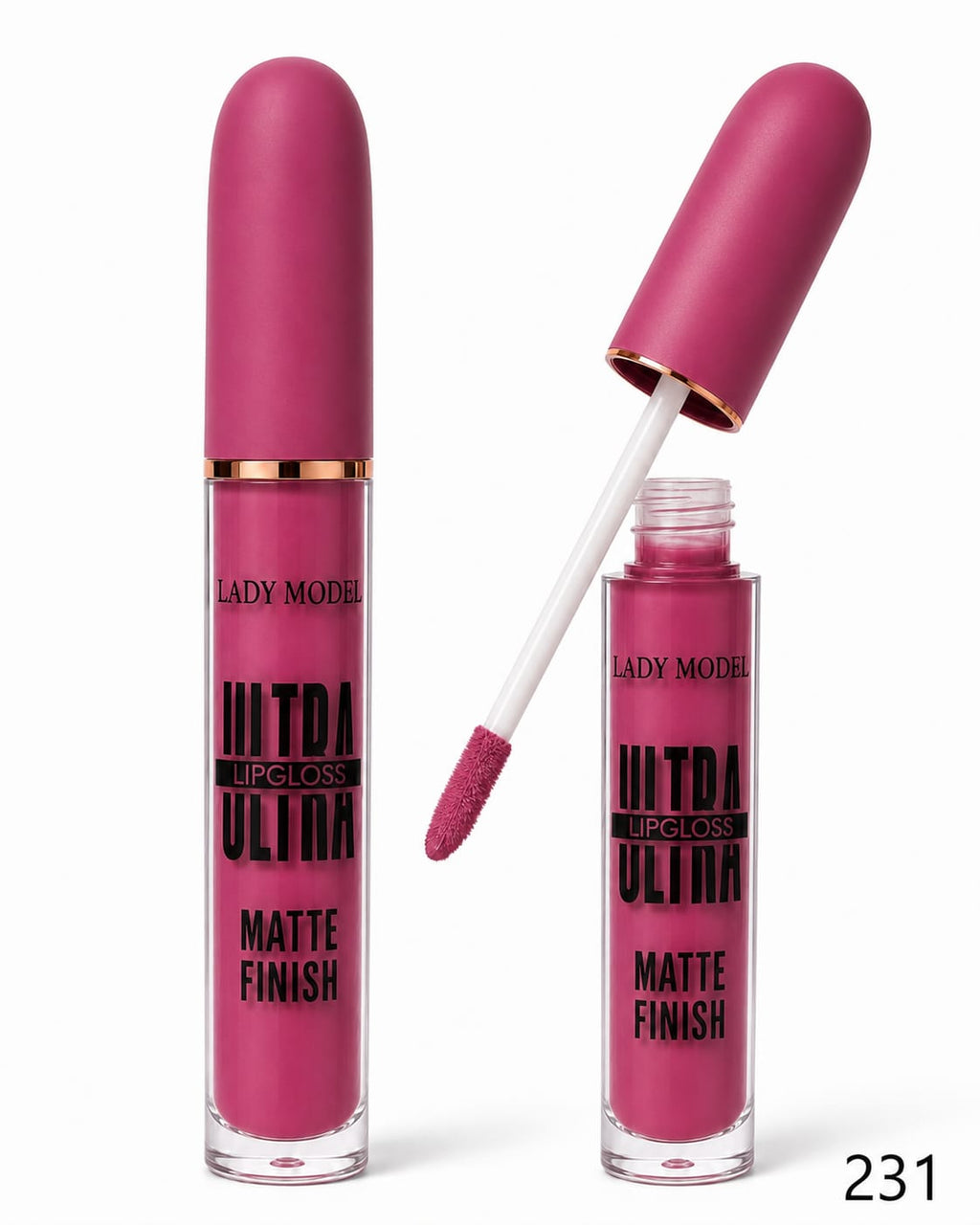 Lady Model - Ultra Lipgloss - Matte Finish