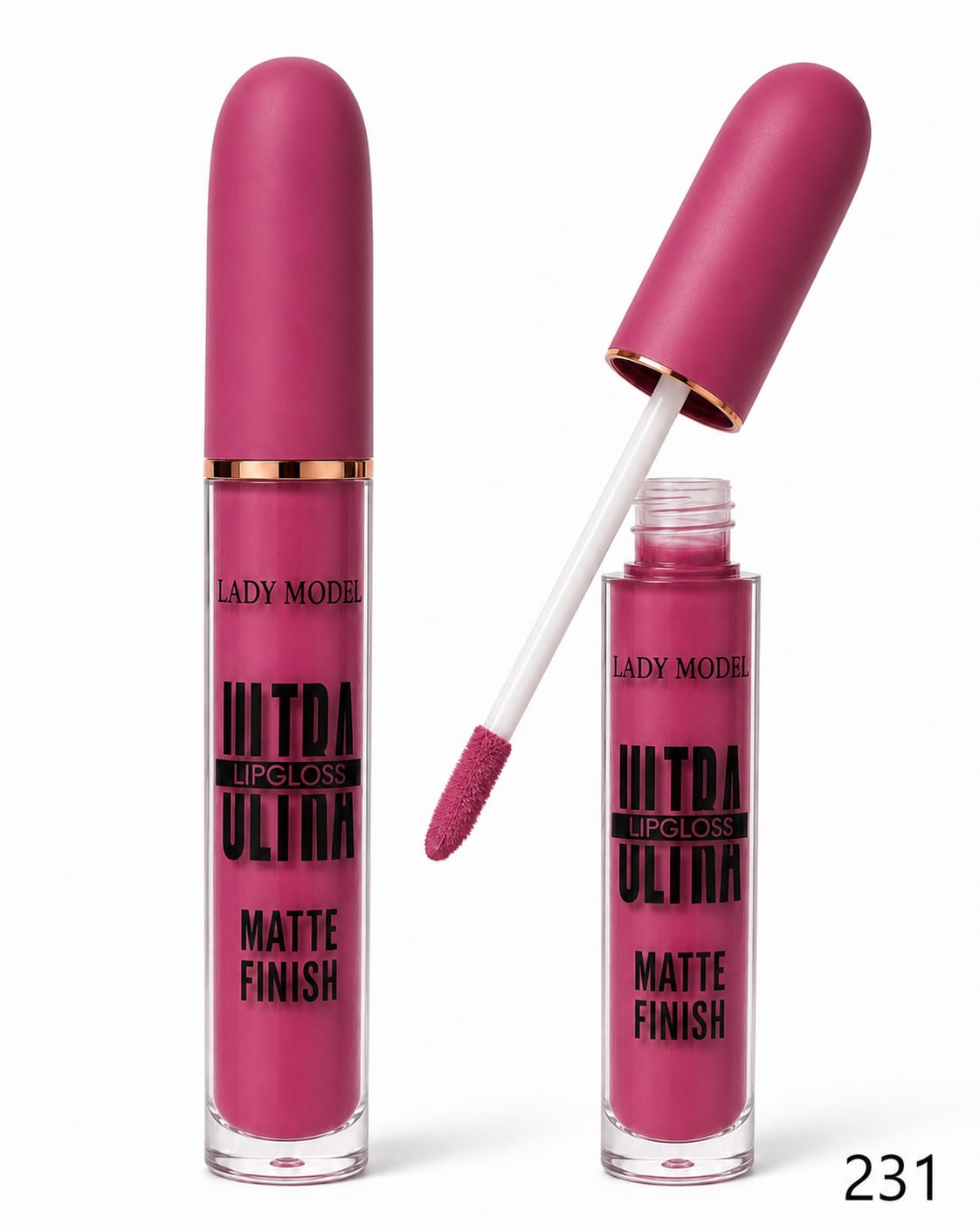 Lady Model - Ultra Lipgloss - Matte Finish