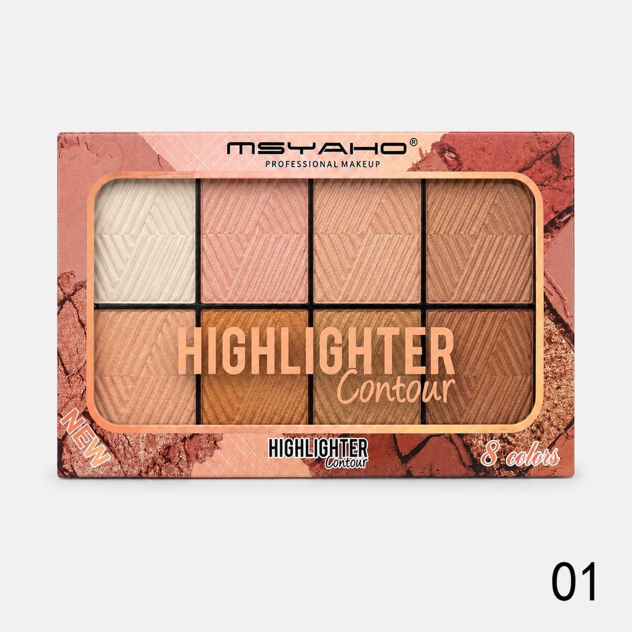 Msyaho - Highligher Contour 8 Colors