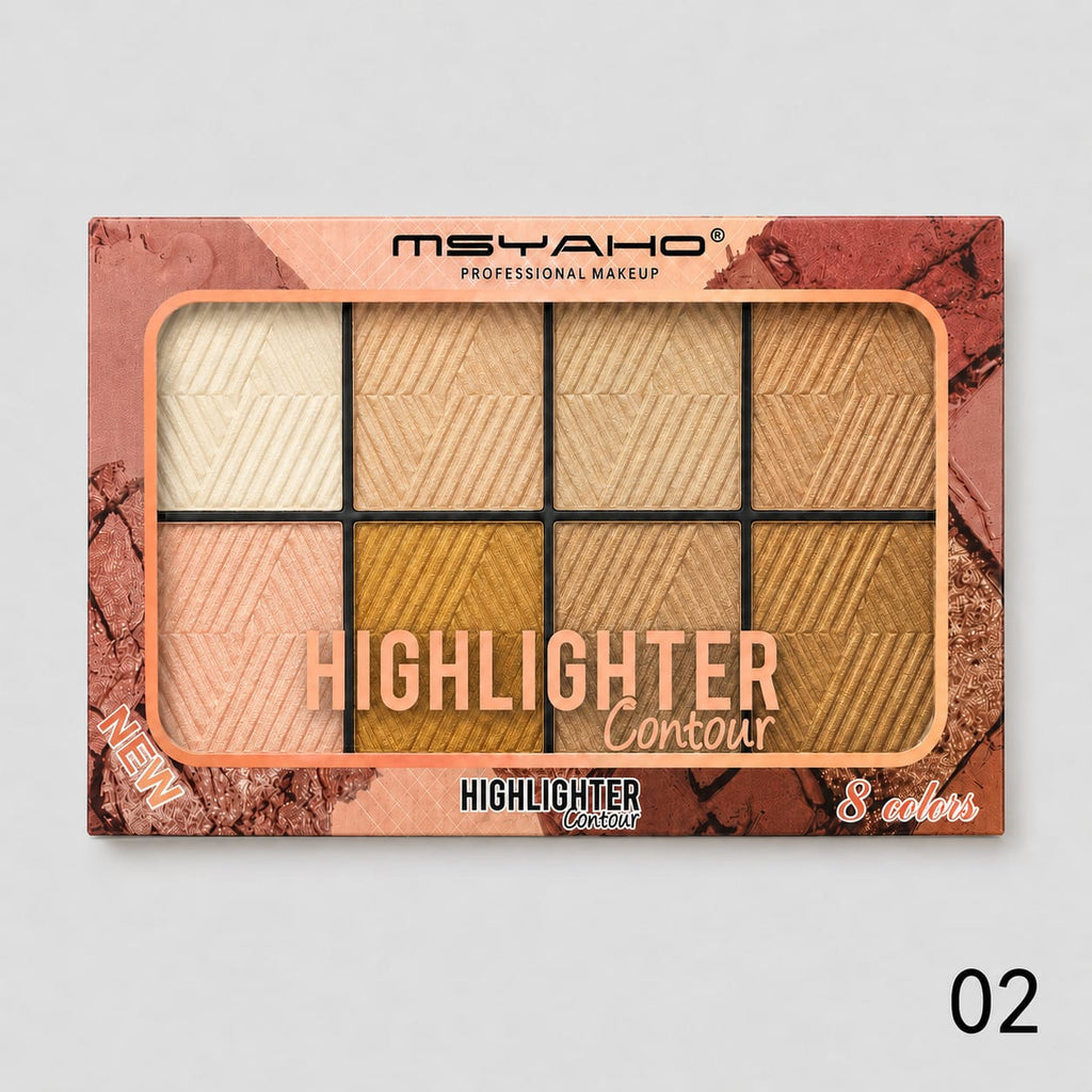 Msyaho - Highligher Contour 8 Colors
