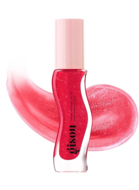 Gisou - Honey Infused Lip Oil - Hydrating & Nourishing Lip Treatment (0.27 oz / 8 ml)