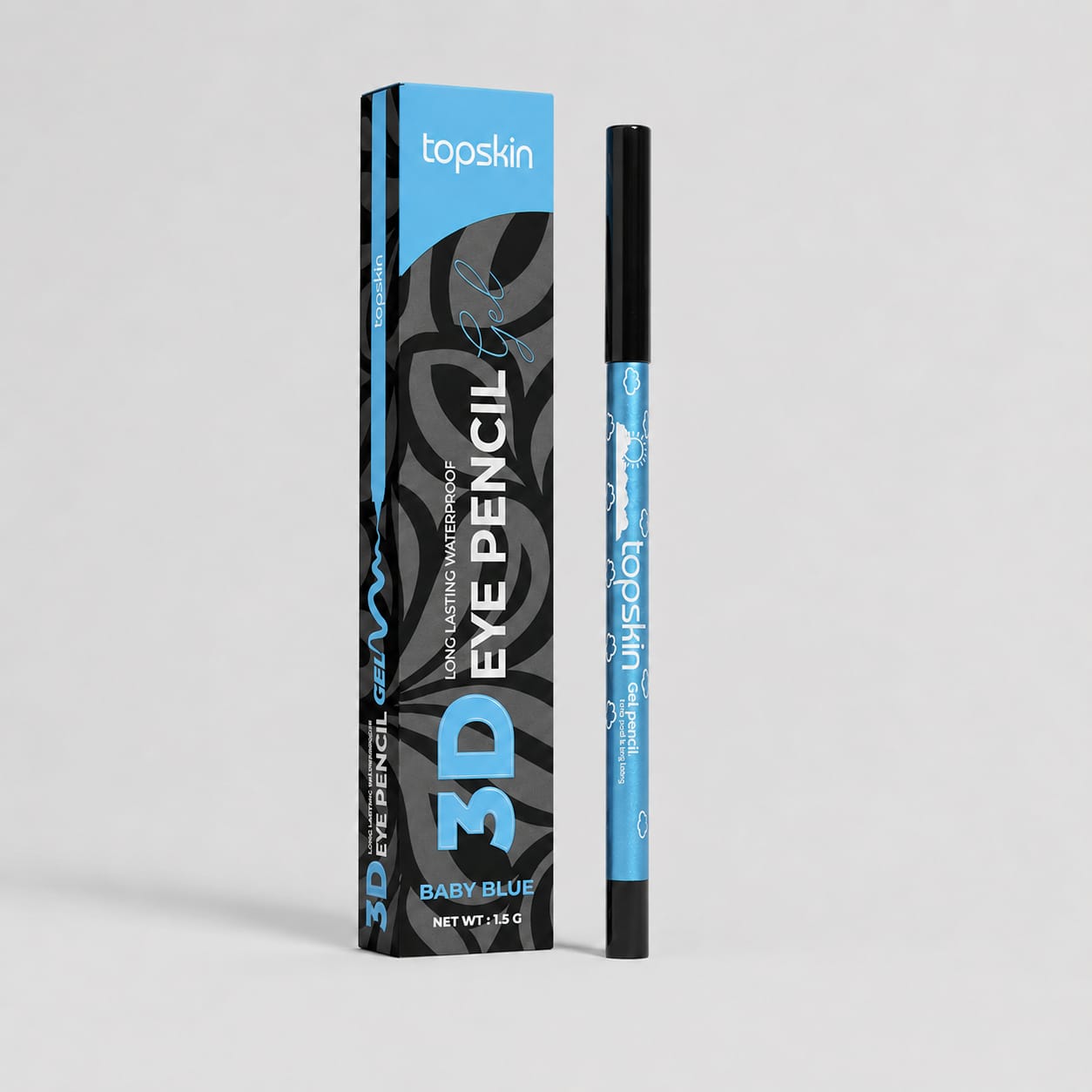 Topskin - 3D Eye Pencil Gel - Long Lasting & Waterproof - 1.5g