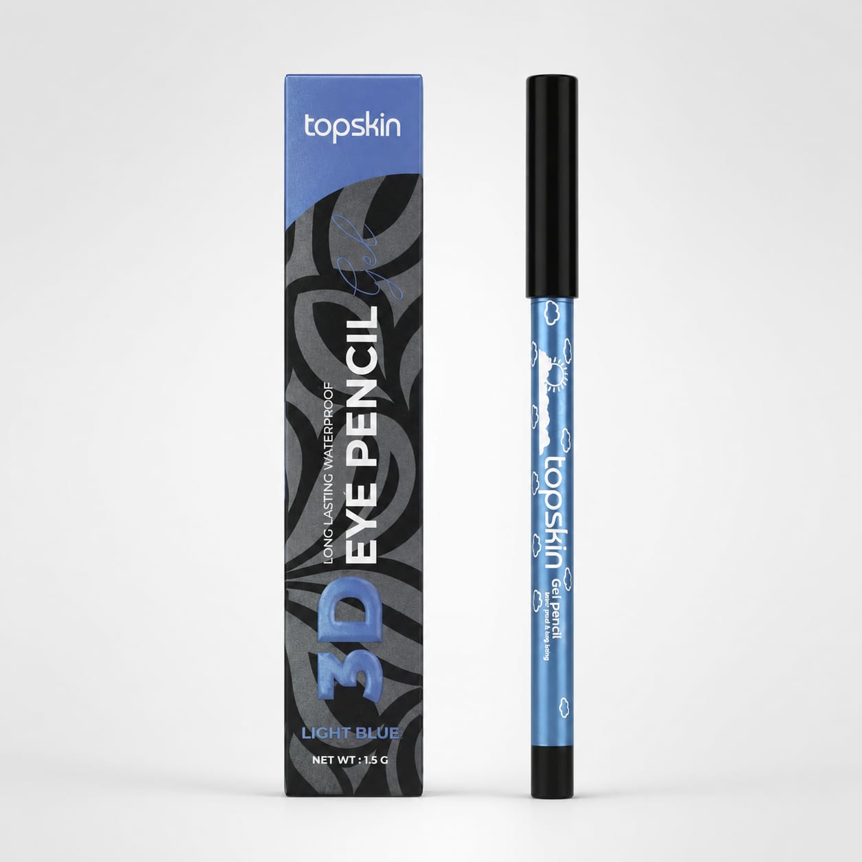 Topskin - 3D Eye Pencil Gel - Long Lasting & Waterproof - 1.5g
