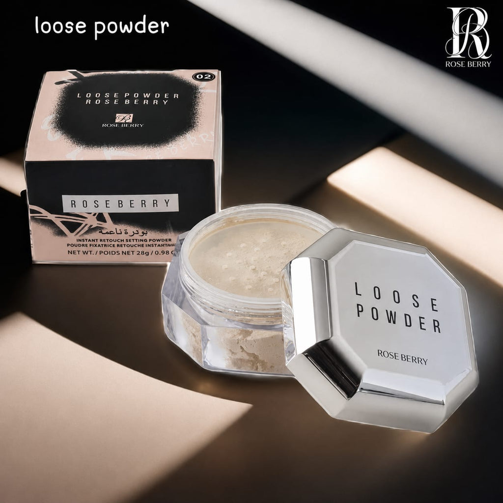 Rose Berry - Superfine & Weightless Loose Setting Powder