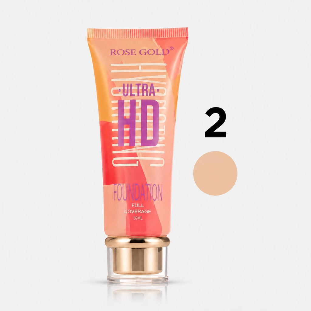 Rose Gold - Hydrating Ultra HD Full Coverage Foundation