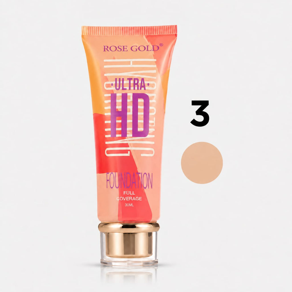 Rose Gold - Hydrating Ultra HD Full Coverage Foundation